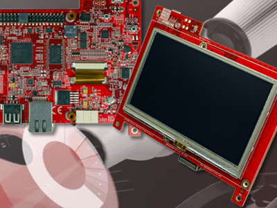 Touch screen automation circuit board